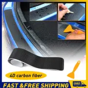 4x 90CM Carbon Fiber Car Sticker Door Sill Scuff Anti-Scratch Tape Protector (for: Porsche)