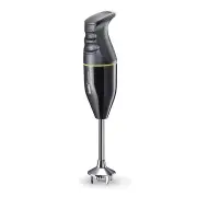 Classic Stick Blender Size 12X7X37cm in Black by Bamix
