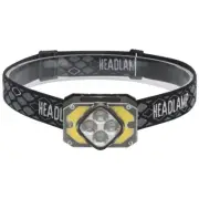 Dual Switch Control Headlamp Headlihgt COB LED HeadTorch Rechargeable Waterproof