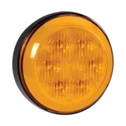 Narva LED School Bus Warning Lamp With High/Low Settings - Amber, 24V