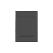 HPM VIVO Blank Coverplate - Grey