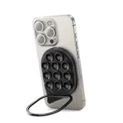 Suction Cup Phone Mount with Pull Ring for iPhone Samsung Android