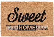 Smarcute Door Mat Outdoor Entry Door Mats Floor Mats Doormat Door Mat Indoor Natural Coir, 41CM x 61CM