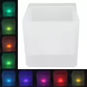 LED Ice Bucket 3.5L Large Capacity IP65 Water Proof Square 2 Layer For Champa JY