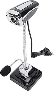 640 X 480 Pixels Webcam with Microphone, USB Computer Web Camera, 360 Degree Adjustable Focusing Computer Camera with Noise Concealing Mic, for Laptop PC