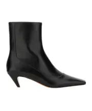 Stella McCartney Pointed Toe Zipped Boots 36,37.5,37,38.5,38,39,40,41 black
