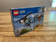 LEGO CITY 60207 SKY POLICE DRONE CHASE Helicopter & Gold Statue - NEW & SEALED