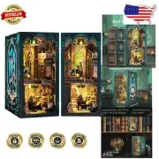 Magical Book Nook DIY Kit - Miniature House Perfect for Collectors and Crafters