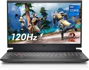 [DELL] G15 5520 15.6 Inch Gaming Laptop – 1080p FHD 120Hz Display, Intel Core i7-12700H, 16GB DDR5 RAM, 512GB SSD, NVIDIA Geforce RTX 3060 6GB GDDR6, Wi-Fi 6, USB C, Windows 11 – Dark Shadow Grey