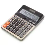 Desktop Calculator 12 Digit with Large LCD Display Desk Calculator Solar Batt...