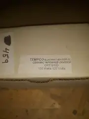 CRT10103 Tempco Electric Heater Ceramic 150w 120v