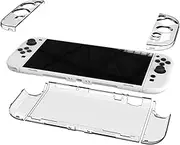 Clear PC Hard Case for Switch 2 Split Protective Case Cover Anti-Fall Protective Shell Cover Anti-Scratch Protective Sleeve Shockproof for for Switch 2 Handheld Gaming Console