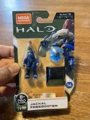 Mega Construx Halo Infinite Heroes Series 14 JACKAL FREEBOOTER Alien mini Figure