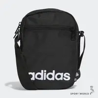 在飛比找森森購物網優惠-Adidas 側背包 Essentials 拉鍊 黑【運動世