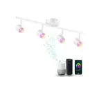 CLOUDY BAY 4-Light Smart WiFi LED Track Lighting Kit,Track Light Heads Compat...