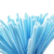 100 Pcs Fuzzy Chenille Stems Pipe Cleaners for Creative Handmade DIY Crafts