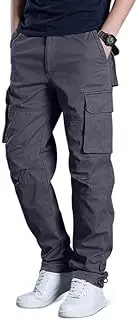 [MANTORS] Men's Hiking Pants Zip-Off Outdoor Joggers Stretch Sweatpants Travel Camping Fishing Pants