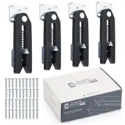 Steel Non-Slip Sectional Connectors for Sliding Sofas, Adjustable Clips to Ke...