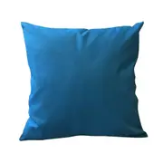 Cotton Canvas Cushion Cover Pillow Case - True Blue