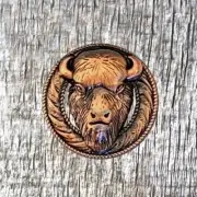 Buffalo Head Bison Concho CON232-A-ACPR
