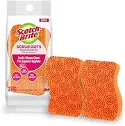 Scotch-Brite Scrub Dots Non-Scratch Sponge (2 Pieces)