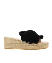 Manebí Knot Detail Flat Shoes 36,40 Black