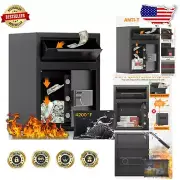 Alloy Steel Anti-Fishing Depository Safe - Digital Lock & Fireproof Feature