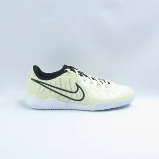 NIKE DV4341700 男室內足球鞋 Tiempo Legend 10 Academy 足球鞋 平底 檸檬水色