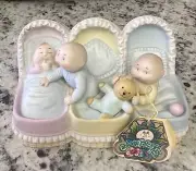 Cabbage Patch Kids - Preemie Triplets 1985 Porcelain Figurine Xavier Roberts
