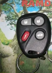 1x #2 New 100% OEM 01 02 03 04 Chevy Corvette Remote Transmitter Key Fob NOS!