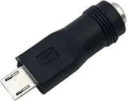 Type C to DC Converter – USB C to 5.5 x 2.1mm Adapter, Male to Female | USB c Cable, Fast Charging for Laptops, Printers, Routers, RV Accessories, Easy Connection for On-The-Go