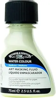 Winsor and Newton 75-Millilitre Watercolour Art Masking Fluid, Yellow