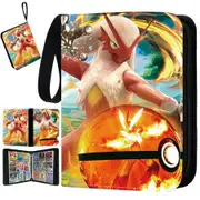 900CARDS Card Binder POKENMON Trading Cards Case 50 Sleeves 9-Pocket Card Book Holder TCG Game Cards Collection, Sports Trading Cards Collector Album