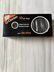Vintage Clarion GS-513 A NOS Single Cone Car Speaker system AMG SGS