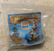 1995 Goofy and Max's Adventures Burger King Toy - Water Raft Squirter