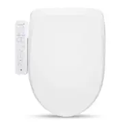 SmartBidet SB-2600 Electric Bidet Seat for Elongated Toilets with Control Panel