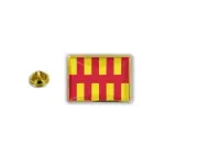 pins pin's flag national badge metal lapel hat button vest northumberland