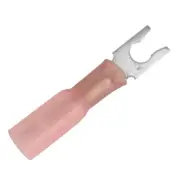 PACER 22-18 #8 HEAT SHRINK SPADE TERMINAL 25 PC