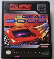 Top Gear 3000 (Super Nintendo) SNES Box BEST Quality Available