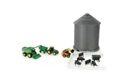 John Deere - Farm Playset With Grain Bin 20 Piece Set 1:64 Scale