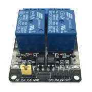 2 Way 2 Channel Relay Module 5V with Optocoupler Protection Relay for Arduino