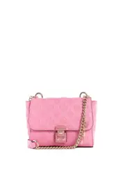 GUESS Women's Pink Carlson Mini Crossbody Bag One Size