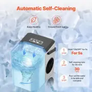 Portable Ice Maker 26Lbs Daily Self Cleaning Ice Machine with Scoop Basket