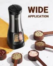 2 in 1 Electric Salt and Pepper Grinder Set & 5 in 1 Blender and Food Processor