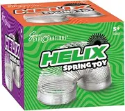 Great Explorations Helix Spring Toy | Classic Metal Slinky | Walks Down Stairs | Stress Relief & Sensory Toy | Strong & Durable Design | Fun for Kids & Adults
