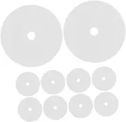 WATIIFUFU 10pcs Salad Dehydrator Sheets Round Fruit Dehydrator Silicone Pad for Freeze Dryer Food Dryer Liner