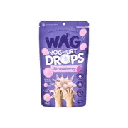 WAG Strawberry Yoghurt Drops Dog Treats 250g