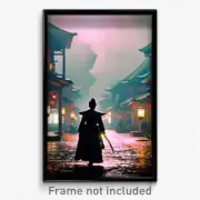 Pixel Art Poster - Mysterious Canton (8 Bit Psychedelic Trippy Video Game Print)