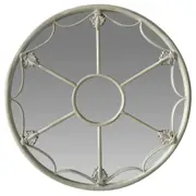 Martinique Fleur Round Wall Mirror 60x60cm