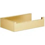 Dornbracht 83500780-28 Tissue Holder Mem BRUSHED DURABRASS (23kt GOLD) New!